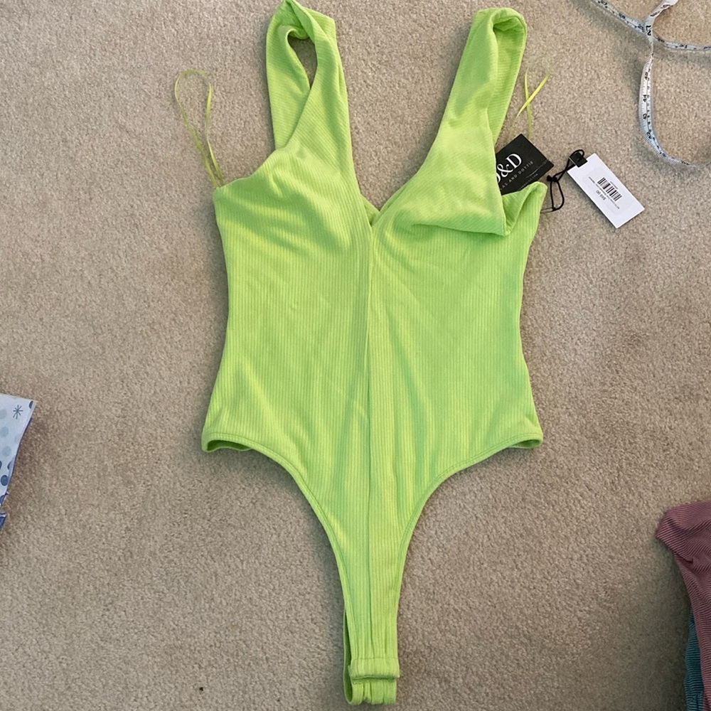 NWT Astr the label cross over bodysuit - Picture 2 of 11